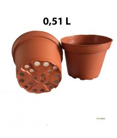 Ø10 cm planteskole potte (sort)
